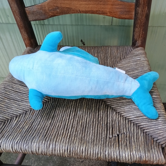 Fun Stuff 14" Dolphin Mother and Baby Plush Stuffed An Stuffed Animal - Picture 5 of 12